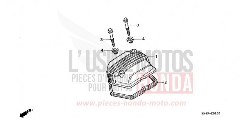 CYLINDER HEAD COVER XR100R1 de 2001